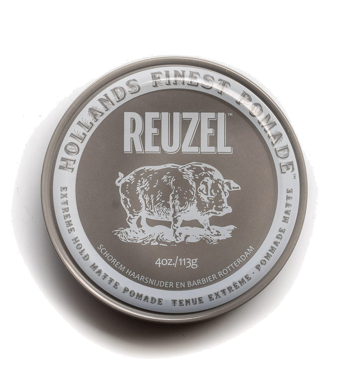 Reuzel Grigia - Grey Extreme Hold Matt Pomade 113g - mike-barbershop