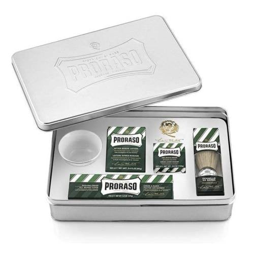 Proraso - Classic Shaving Set Metal Kit Rasatura - mike-barbershop