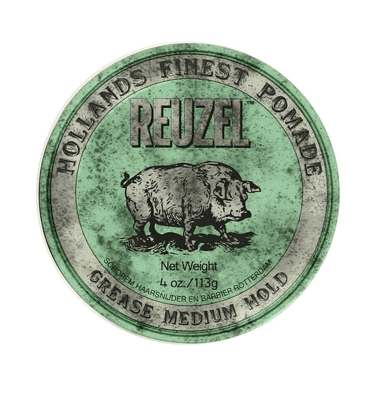 Reuzel Verde - Green Pomade Medium 113g - mike-barbershop