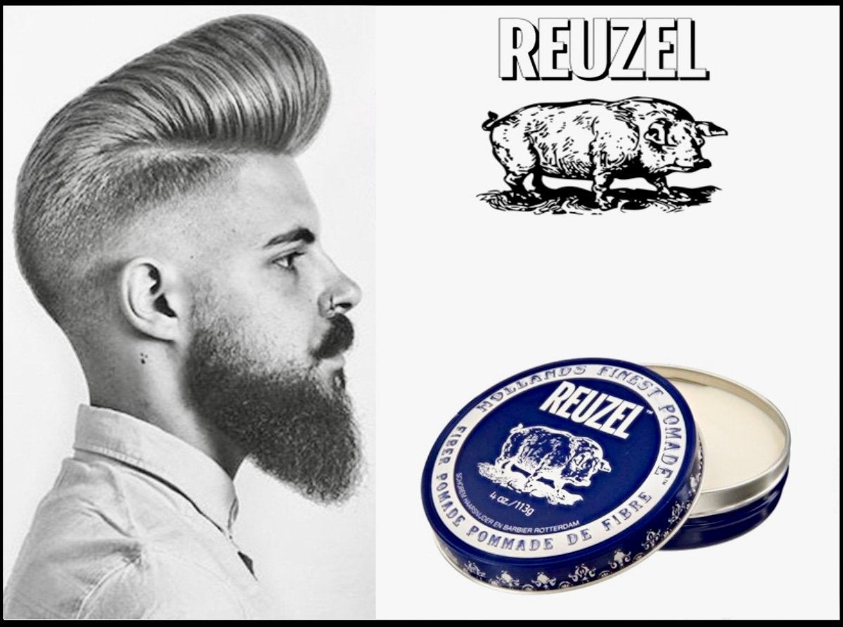 Reuzel Blu - Fiber Pomade Pliable 113g - mike-barbershop
