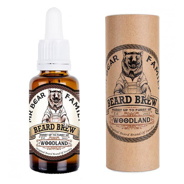 Mr. Bear Family Beard Oil Woodland - mike-barbershop