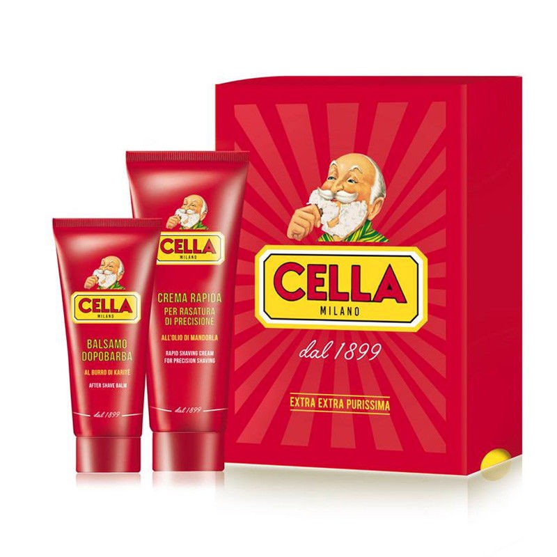 Cella - Shaving Kit Crema da Rasatura + Balsamo Dopobarba - mike-barbershop