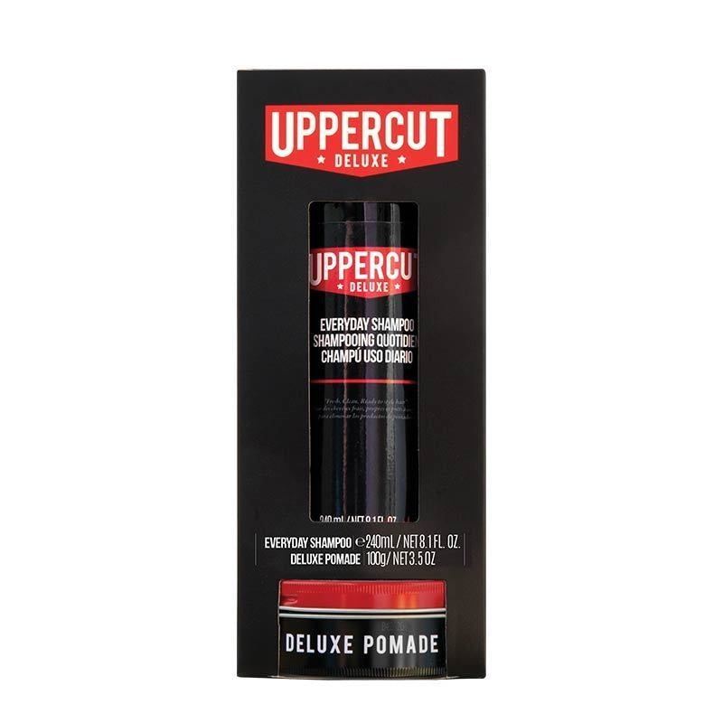 Uppercut Deluxe - Duo Kit Deluxe Pomade + Shampoo - mike-barbershop