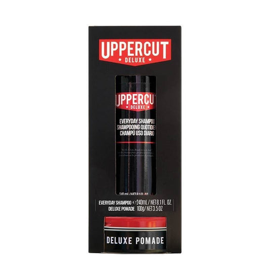 Uppercut Deluxe - Duo Kit Deluxe Pomade + Shampoo - mike-barbershop