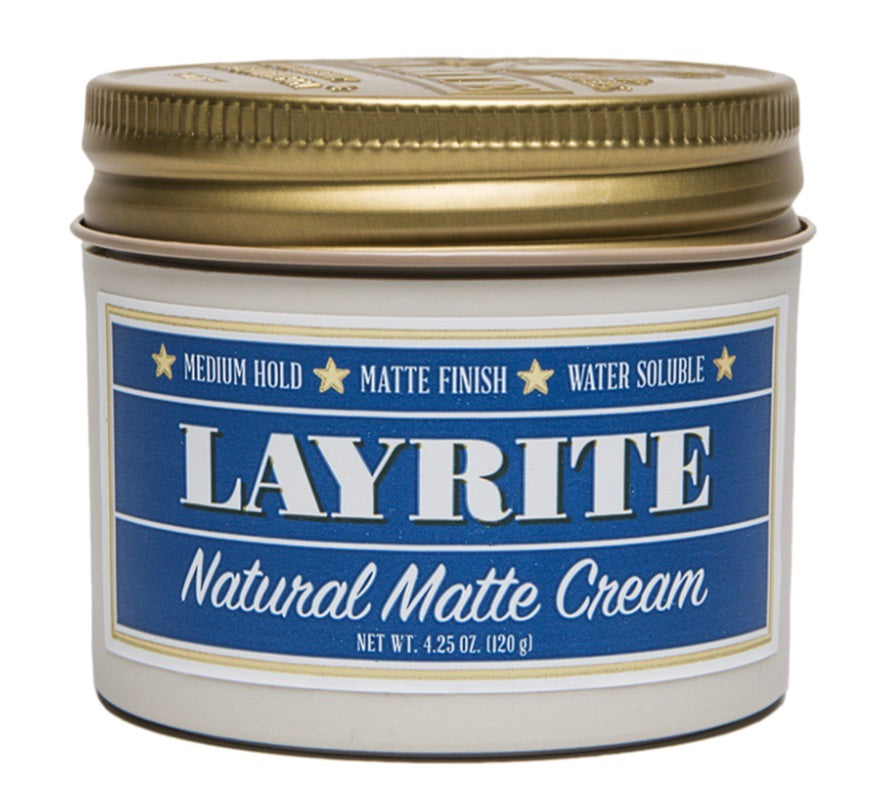 Layrite - Natural Matte Cream Hair Pomade - mike-barbershop