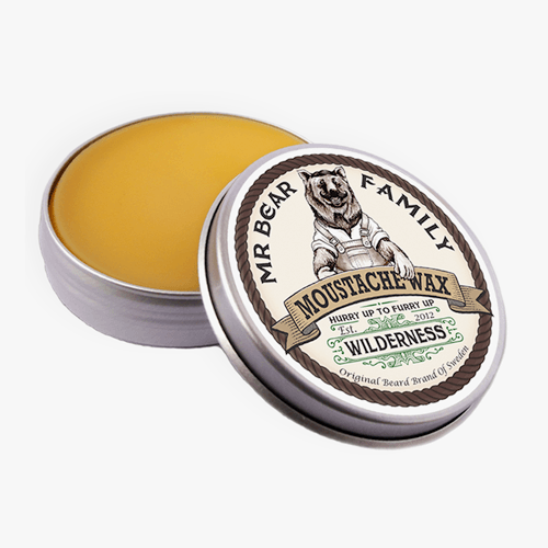 Mr Bear Wilderness - Beard Stache- Moustache wax - mike-barbershop