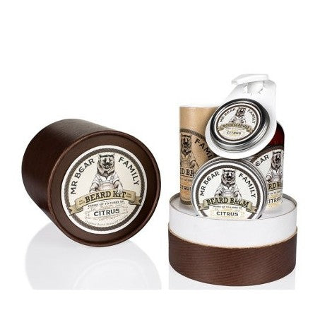 Mr Bear Family - Beard Gift Set Citrus - mike-barbershop
