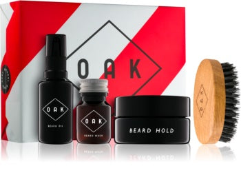 Oak Beard Box - Luxury Set - mike-barbershop
