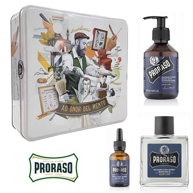 Proraso - Vintage Beard Kit Azur Lime - mike-barbershop