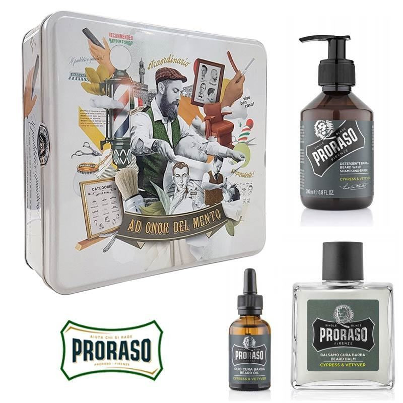 Proraso - Vintage Beard Kit Cypress & Vetyver - mike-barbershop