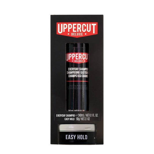 Uppercut Deluxe - Duo Kit Easy Hold + Shampoo - mike-barbershop