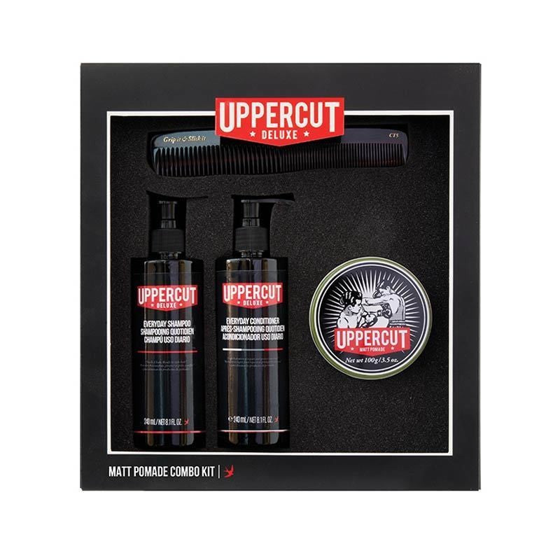 Uppercut Deluxe - Matt Pomade Combo Kit - mike-barbershop
